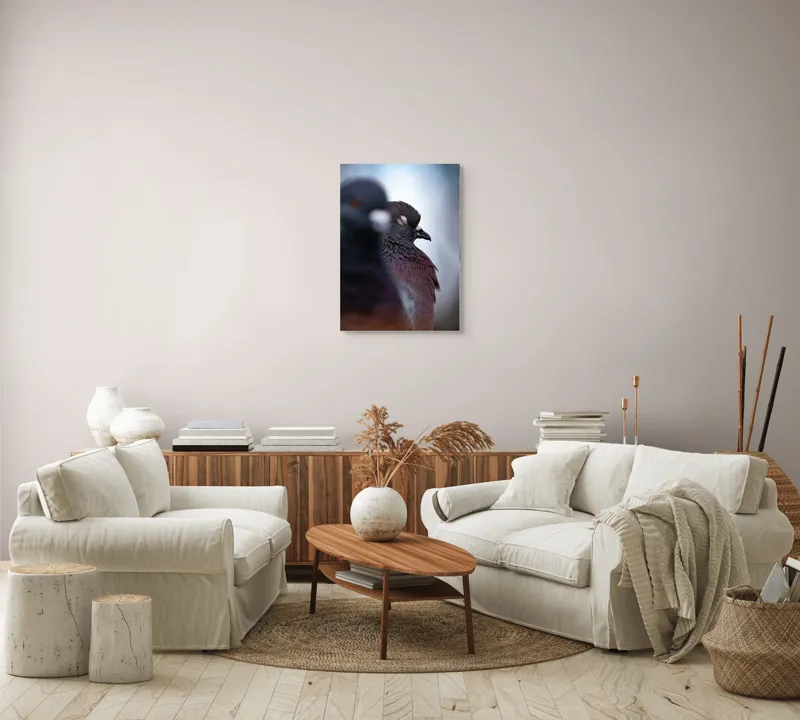 Tablou Canvas Bokeh Serenitate Natură Textură Calm, 50 x 70 cm – poza 4