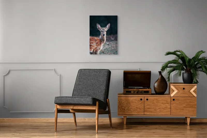 Tablou Canvas, "Văzut în pădurea adâncă de toamnă", 50 x 70 cm – poza 8