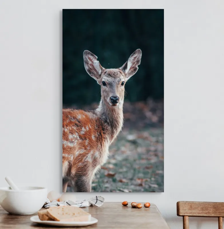 Tablou Canvas, "Văzut în pădurea adâncă de toamnă", 50 x 90 cm – poza 3