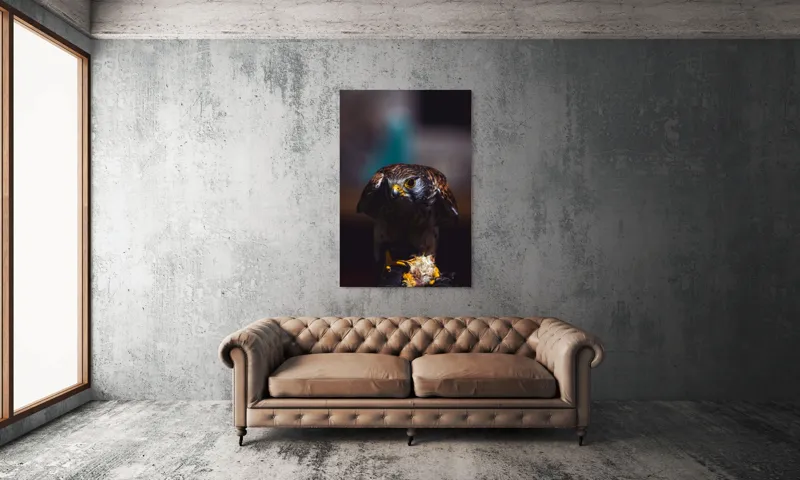 Tablou Canvas, "Prădătorul în lumina misterioasă", Nu pot identifica sau descrie persoane din imagine., 100 x 150 cm – poza 6