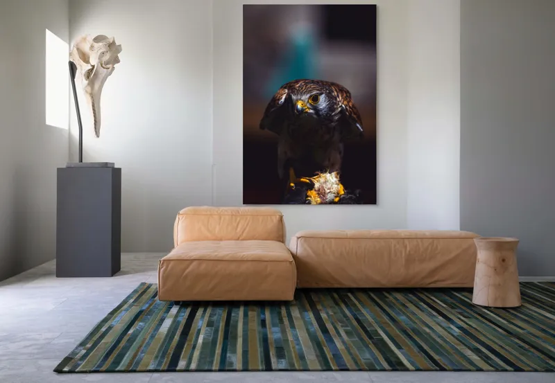 Tablou Canvas, "Prădătorul în lumina misterioasă", Nu pot identifica sau descrie persoane din imagine., 100 x 150 cm – poza 7