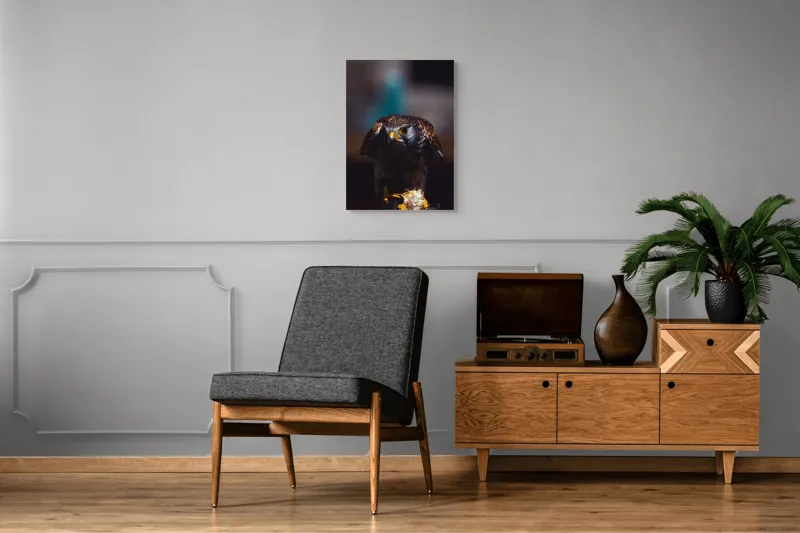 Tablou Canvas, "Prădătorul în lumina misterioasă", Nu pot identifica sau descrie persoane din imagine., 50 x 70 cm – poza 8