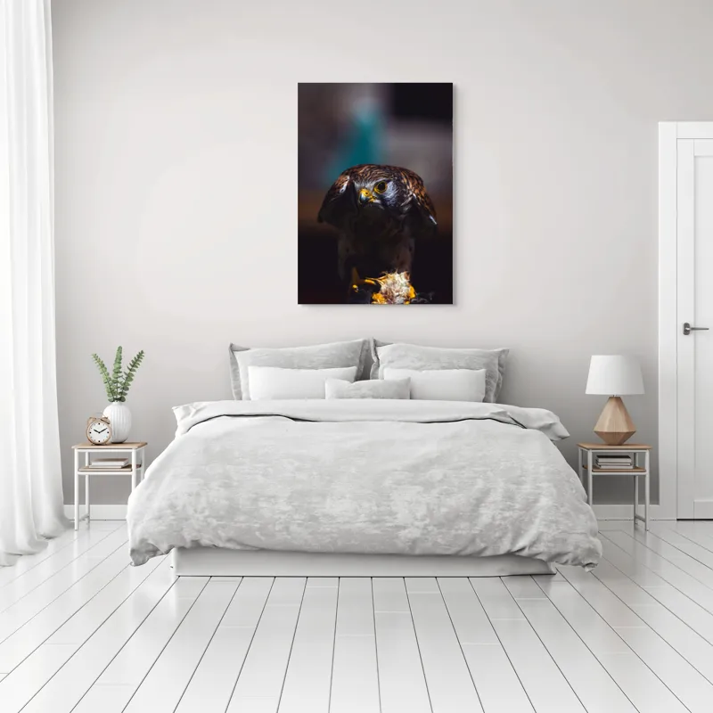 Tablou Canvas, "Prădătorul în lumina misterioasă", 70 x 100 cm – poza 3