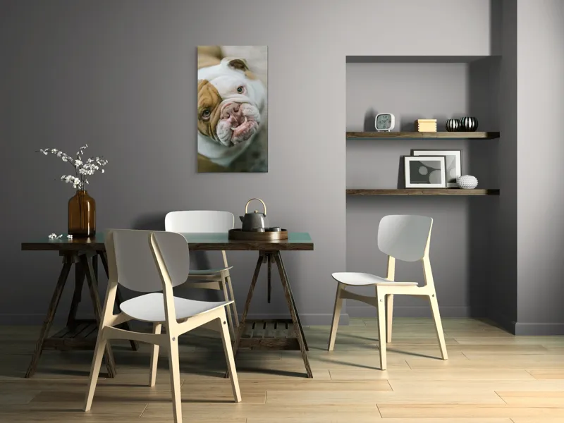 Tablou Canvas, "Prietenie prin privire expresivă", 50 x 90 cm – poza 4