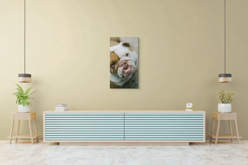 Tablou Canvas, "Prietenie prin privire expresivă", 50 x 90 cm – poza 6