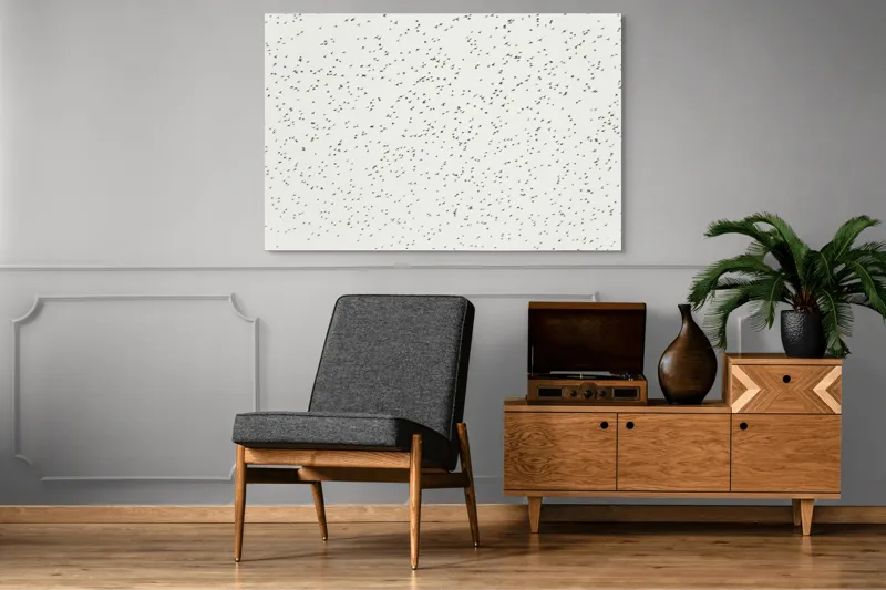Tablou Canvas, "Dansul armonios al păsărilor în cer", Păsări, Cer, Zbor, Întindere, Grup, Mișcare, Natură, Libertate, 150 x 100 cm – poza 8