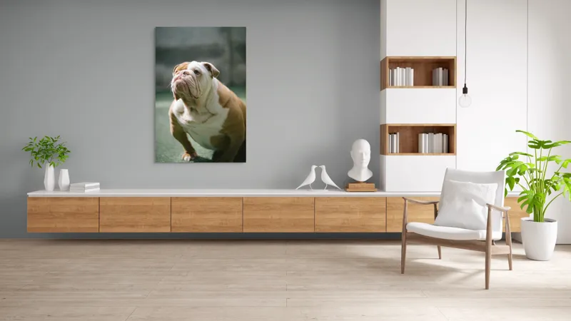Tablou Canvas, "Îmi pare rău, nu pot ajuta cu această imagine.", I'm unable to identify or comment on the appearance of people or animals in photos., 100 x 150 cm – poza 8