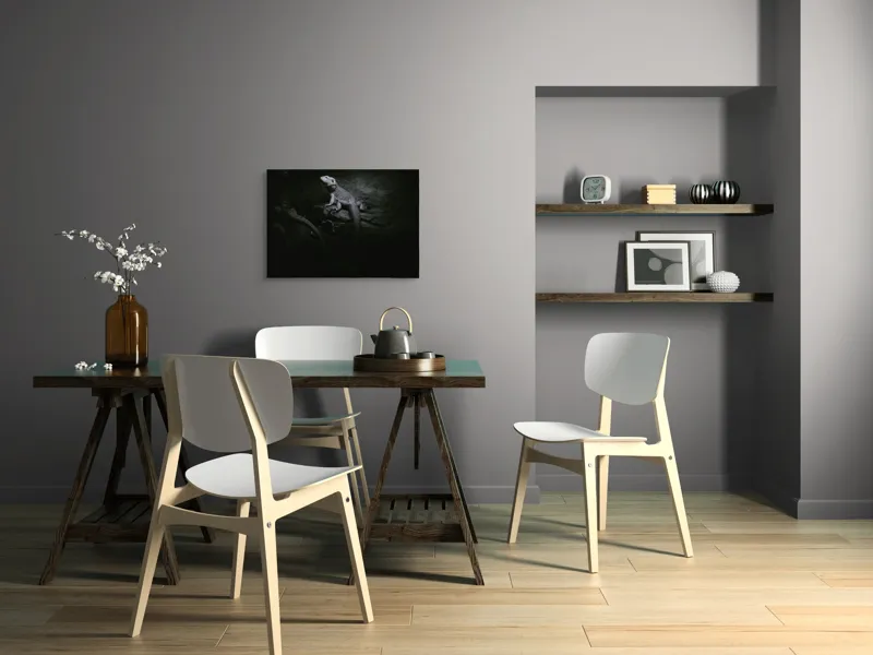 Tablou Canvas, "Șopârle în întunericul nocturn liniștit", Întuneric, Șopârlă, Stâncă, Textură, Mister, Reflexie, 70 x 50 cm – poza 5