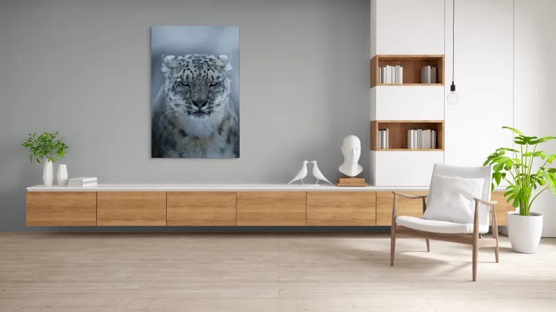 Tablou Canvas, Mister, Eleganță, Forță, Seninătate, Contrast, Natură, Regalistate, Frumusețe, Calm, Privire., 100 x 150 cm – poza 8