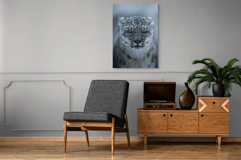Tablou Canvas, Mister, Eleganță, Forță, Seninătate, Contrast, Natură, Regalistate, Frumusețe, Calm, Privire., 70 x 100 cm – poza 6