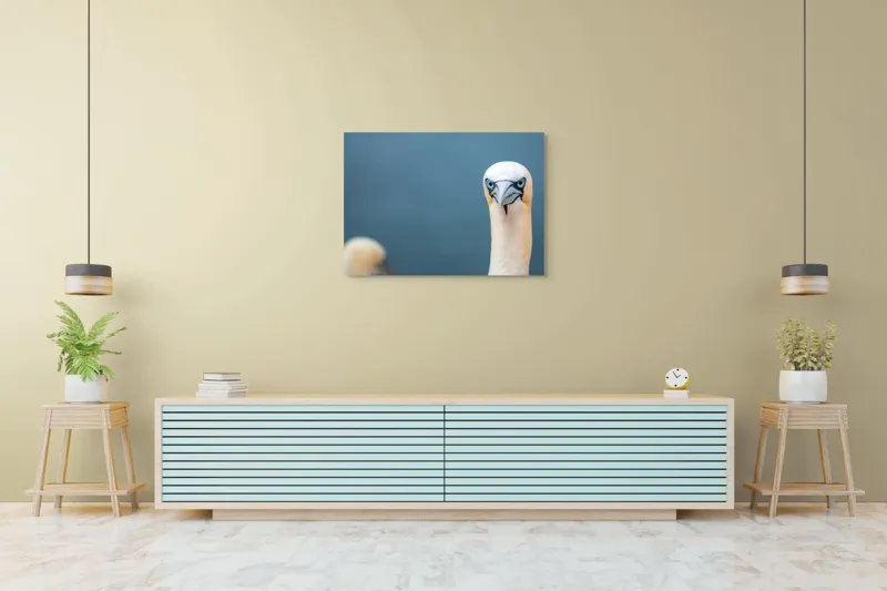 Tablou Canvas, "Privire pătrunzătoare pe țărm marin", 100 x 70 cm – poza 4