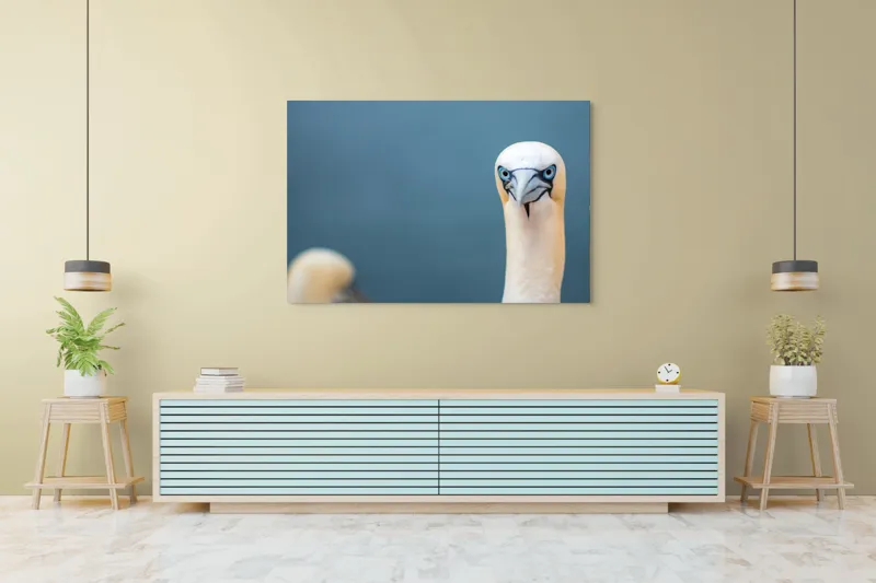 Tablou Canvas, "Privire pătrunzătoare pe țărm marin", Nu știu cine este în imagine., 150 x 100 cm – poza 6