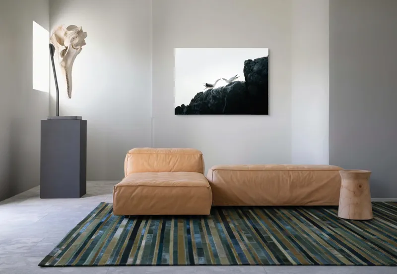Tablou Canvas, "Dansul păsărilor pe stânci mărețe", Păsări, Stânci, Cer, Zbor, Lumină, Natură, Vedere, Frumusețe., 100 x 70 cm – poza 7