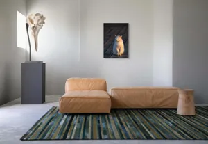 Tablou Canvas, "Pisica serenă în razele apusului", 50 x 70 cm – poza 7