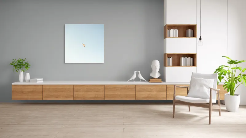 Tablou Canvas, "Zbor lin prin cer senin", Pasăre, Cer, Zbor, Libertate, Liniște, Simplitate, Seninătate, Înalțare, 100 x 100 cm – poza 8