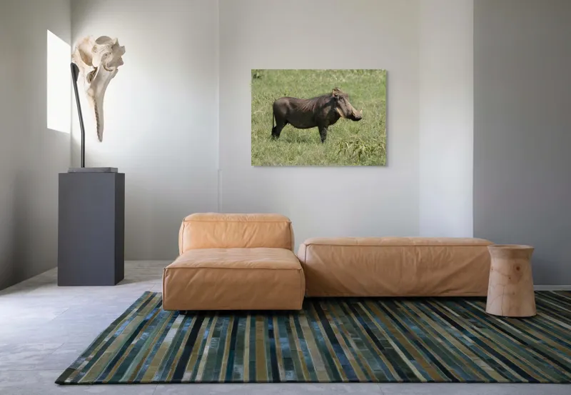 Tablou Canvas, "Porcul mistreț în habitatul său natural", I don't know who this is., 100 x 70 cm – poza 7