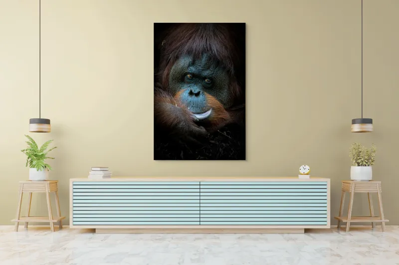 Tablou Canvas, "Tăcerea înțeleaptă a pădurii tropicale", 100 x 150 cm – poza 4