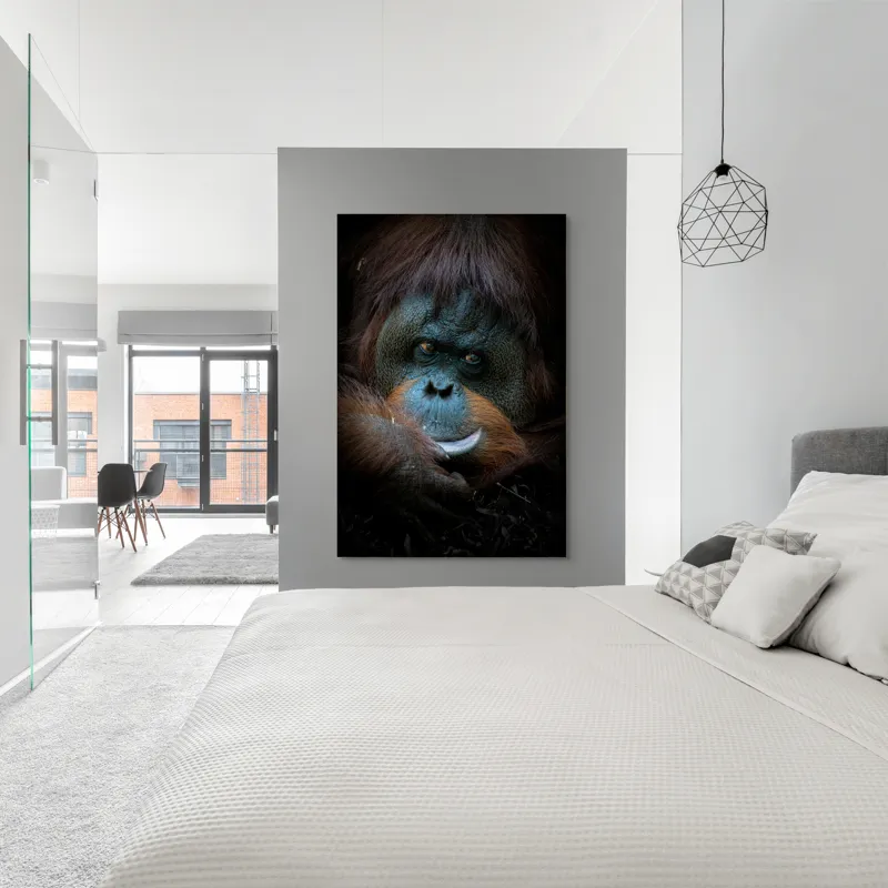 Tablou Canvas, "Tăcerea înțeleaptă a pădurii tropicale", 100 x 150 cm – poza 5