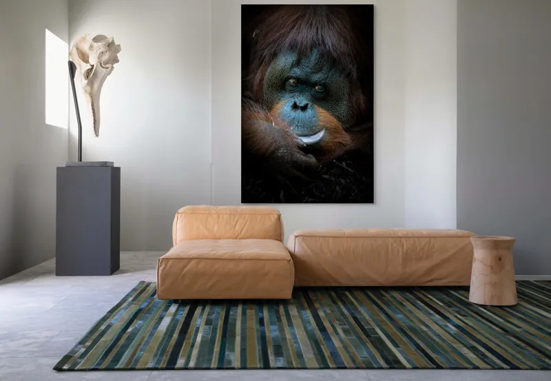 Tablou Canvas, "Tăcerea înțeleaptă a pădurii tropicale", 100 x 150 cm – poza 7