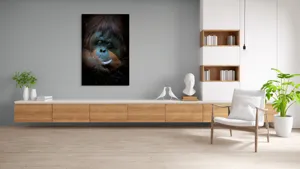Tablou Canvas, "Tăcerea înțeleaptă a pădurii tropicale", 100 x 150 cm – poza 8