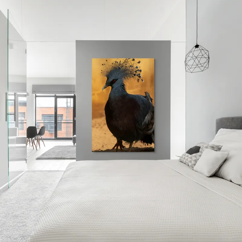 Tablou Canvas, "Nu știu cine este în imagine.", Mândrie, Eleganță, Delicatețe, Splendoare, Mister, Exotism, Noblete, Grandoare, 100 x 150 cm – poza 5