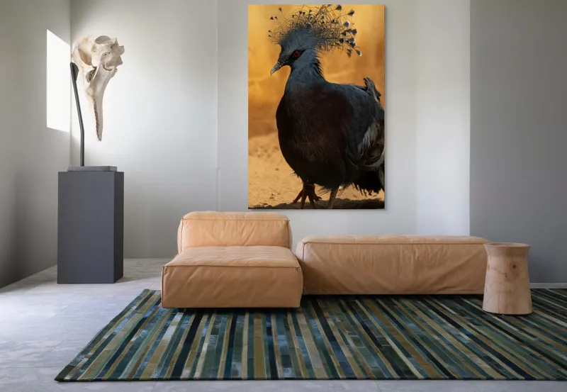 Tablou Canvas, "Nu știu cine este în imagine.", Mândrie, Eleganță, Delicatețe, Splendoare, Mister, Exotism, Noblete, Grandoare, 100 x 150 cm – poza 7