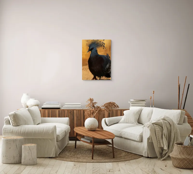 Tablou Canvas, Mândrie, Eleganță, Delicatețe, Splendoare, Mister, Exotism, Noblete, Grandoare, 50 x 70 cm – poza 4