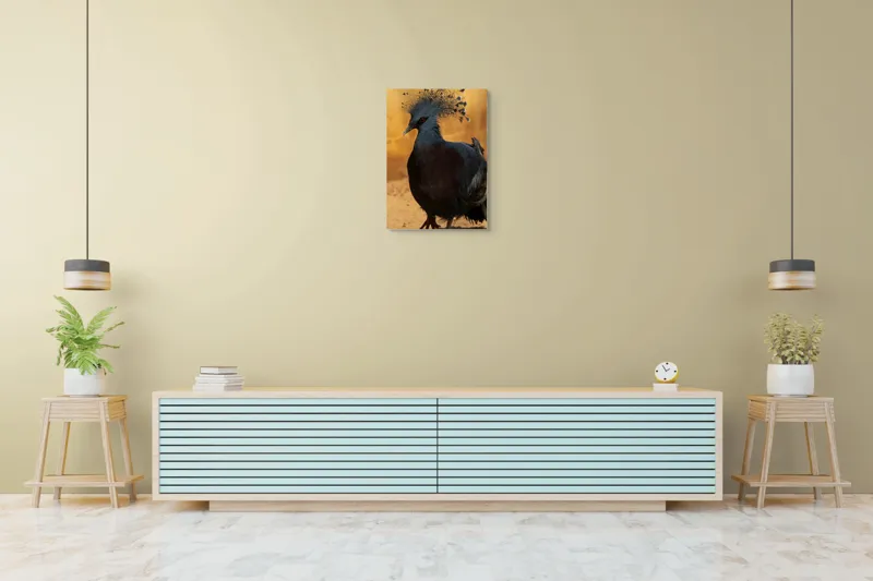 Tablou Canvas, Mândrie, Eleganță, Delicatețe, Splendoare, Mister, Exotism, Noblete, Grandoare, 50 x 70 cm – poza 6