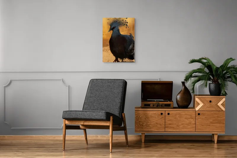 Tablou Canvas, Mândrie, Eleganță, Delicatețe, Splendoare, Mister, Exotism, Noblete, Grandoare, 50 x 70 cm – poza 8