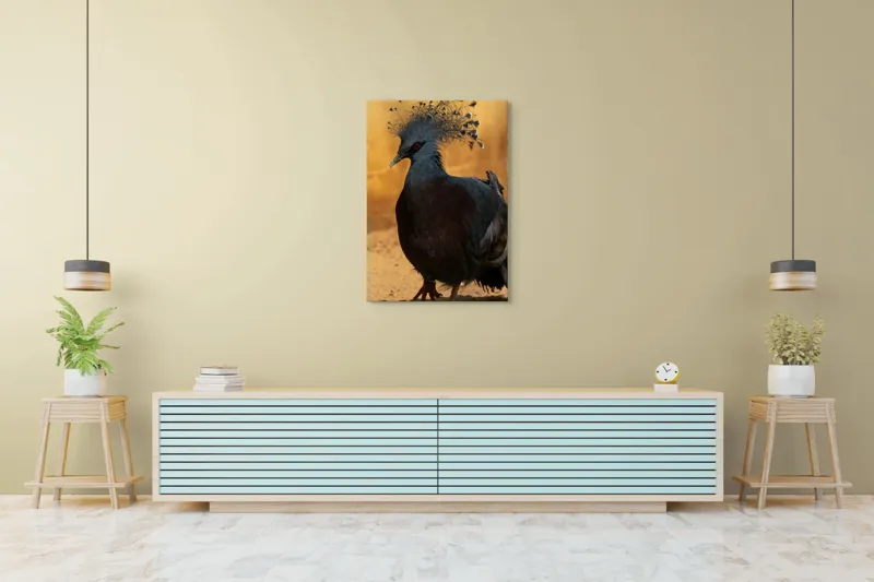 Tablou Canvas, "Nu știu cine este în imagine.", Mândrie, Eleganță, Delicatețe, Splendoare, Mister, Exotism, Noblete, Grandoare, 70 x 100 cm – poza 5