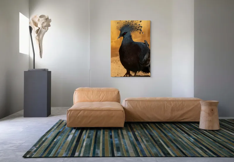 Tablou Canvas, "Nu știu cine este în imagine.", Mândrie, Eleganță, Delicatețe, Splendoare, Mister, Exotism, Noblete, Grandoare, 70 x 100 cm – poza 7