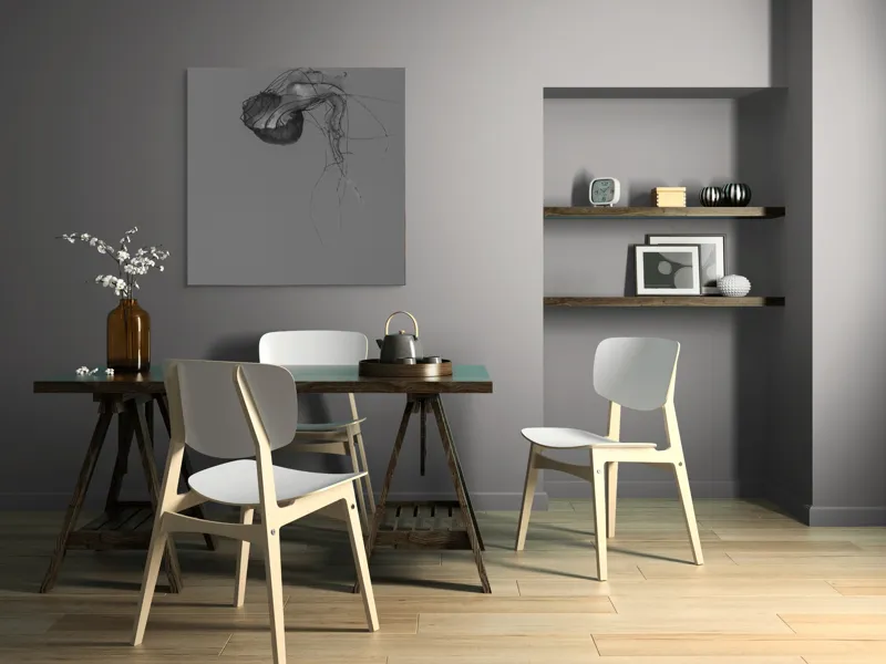 Tablou Canvas, "Dansul grațios al meduzei solitare", Mister, Grațiozitate, Singurătate, Eteric, Delicatețe, Contemplare, Siluetă, Eleganță, 100 x 100 cm – poza 6