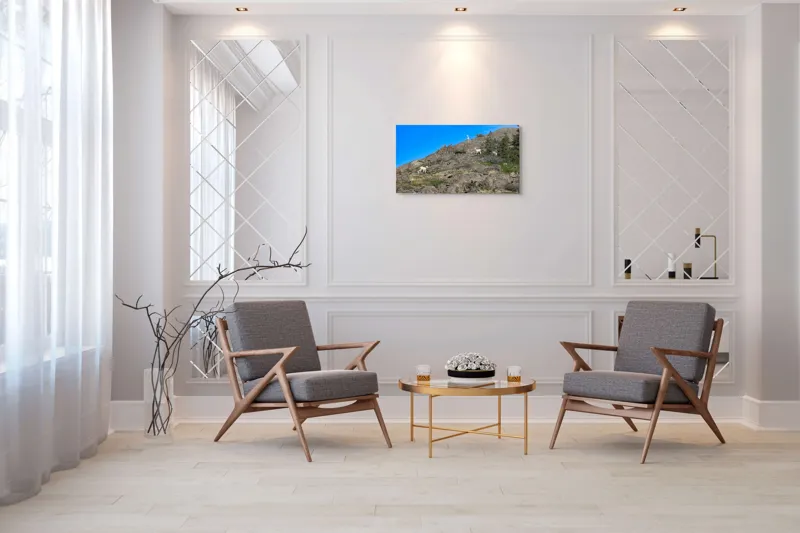 Tablou Canvas Capre pe Stâncile Muntelui - Natură și Libertate, 90 x 50 cm – poza 7
