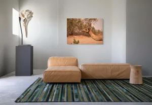 Tablou Canvas, "Cămila în deșertul arid al-amiezii", 100 x 70 cm – poza 7