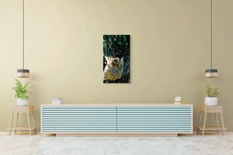 Tablou Canvas, "Maimuța gânditoare sub razele soarelui", 50 x 90 cm – poza 6