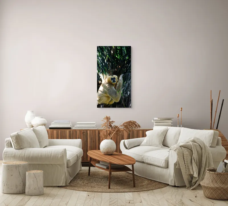 Tablou Canvas, "Maimuța gânditoare sub razele soarelui", 50 x 90 cm – poza 7