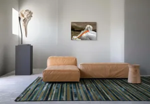 Tablou Canvas, "Pelican visând la orizont liniștit", 70 x 50 cm – poza 8