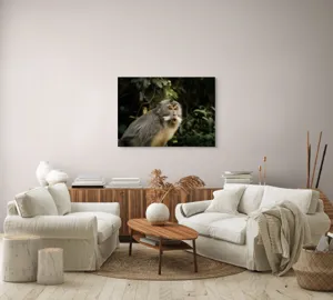 Tablou Canvas, "Maimuța în pădurea tropicală", 100 x 70 cm – poza 3