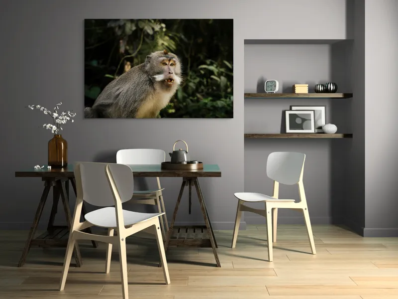 Tablou Canvas, "Maimuța în pădurea tropicală", 150 x 100 cm – poza 5