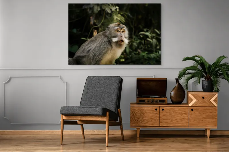 Tablou Canvas, "Maimuța în pădurea tropicală", 150 x 100 cm – poza 8