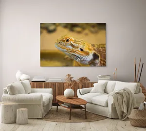 Tablou Canvas, "Dragon de nisip în deșertul arid", 150 x 100 cm – poza 3