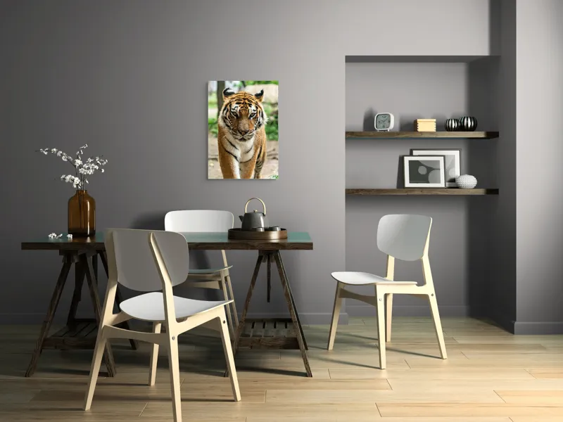 Tablou Canvas, "Tigrul în căutare de aventuri", 50 x 70 cm – poza 5