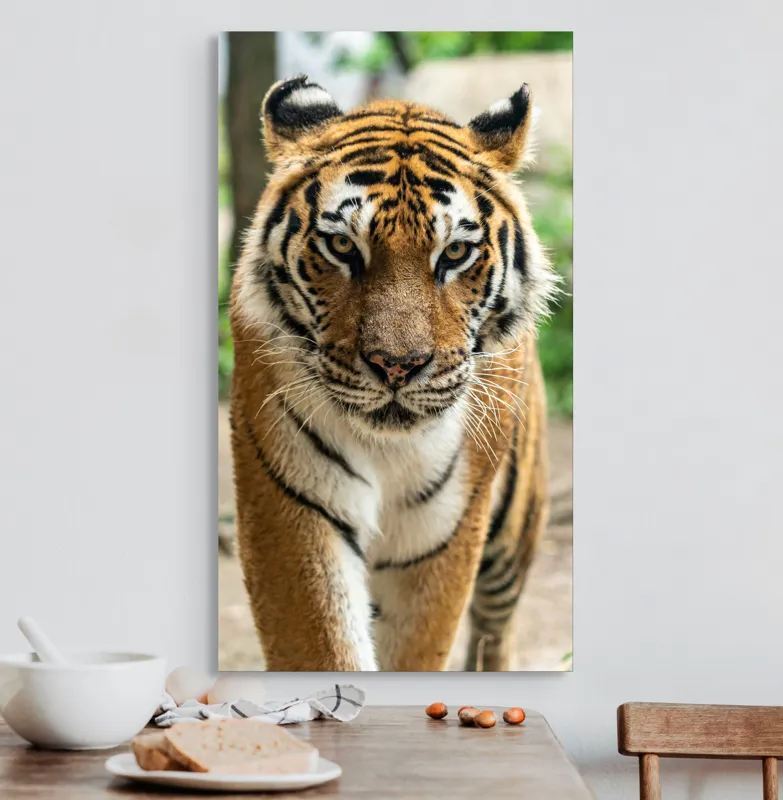 Tablou Canvas, "Tigrul în căutare de aventuri", 50 x 90 cm – poza 3
