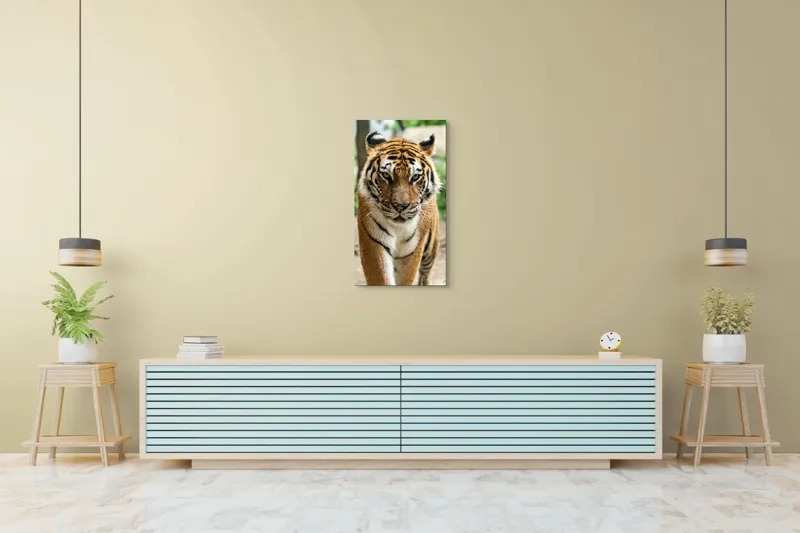 Tablou Canvas, "Tigrul în căutare de aventuri", 50 x 90 cm – poza 6