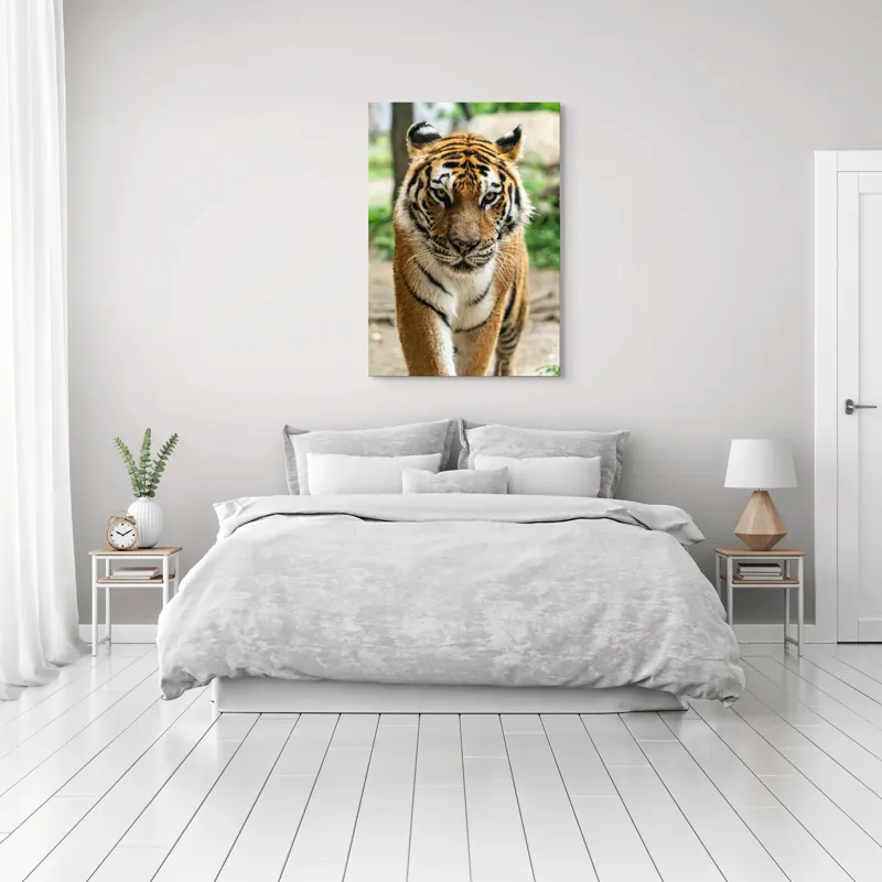 Tablou Canvas, "Tigrul în căutare de aventuri", 70 x 100 cm – poza 3