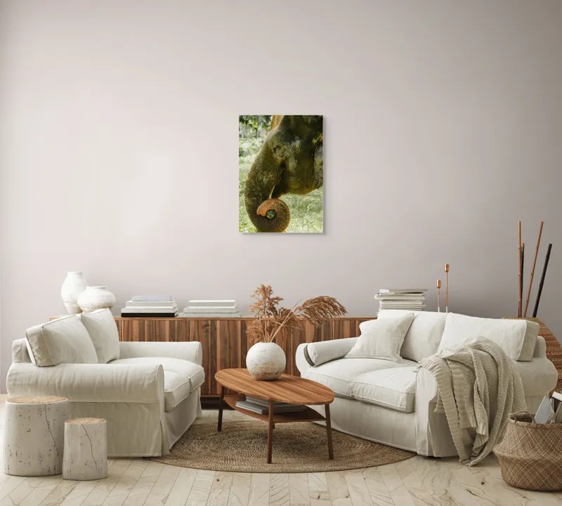Tablou Canvas, "Elefantul în pădurea tropicală verde", Nu pot identifica cine este în imagine., 50 x 70 cm – poza 4