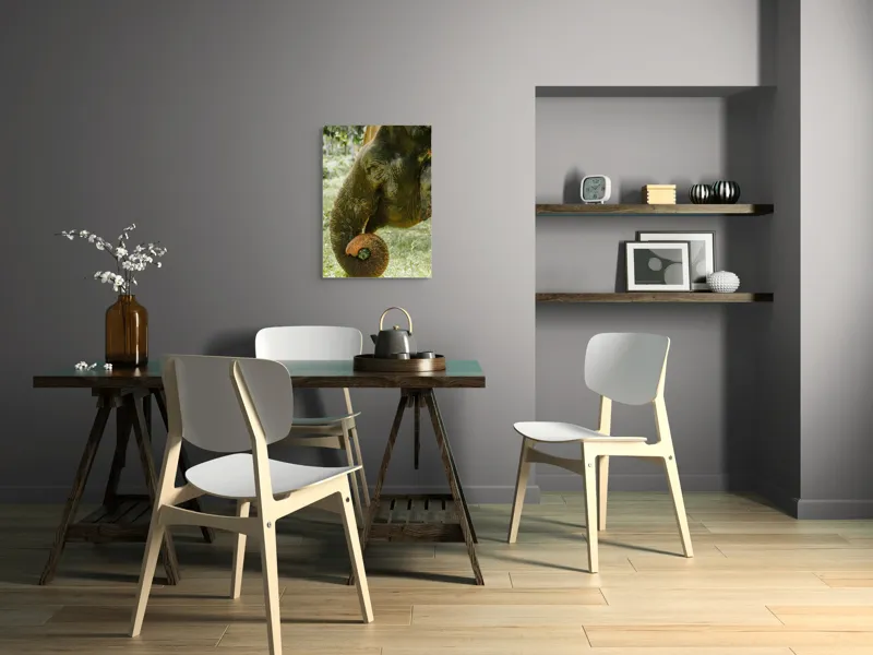 Tablou Canvas, "Elefantul în pădurea tropicală verde", Nu pot identifica cine este în imagine., 50 x 70 cm – poza 5