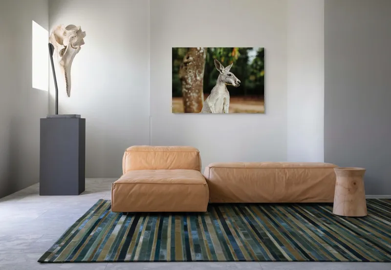 Tablou Canvas, "Cangurul la umbra copacului bătrân", 100 x 70 cm – poza 7