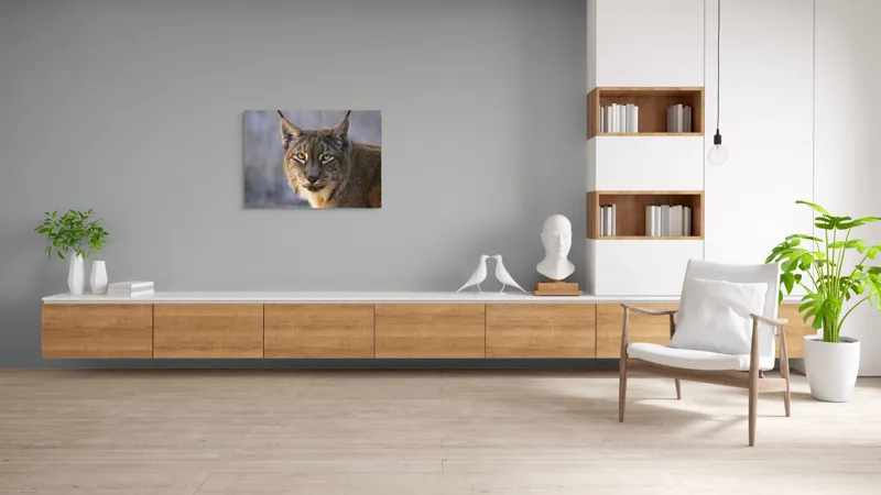 Tablou Canvas, "Privirea ageră a râsului european", 100 x 70 cm – poza 6
