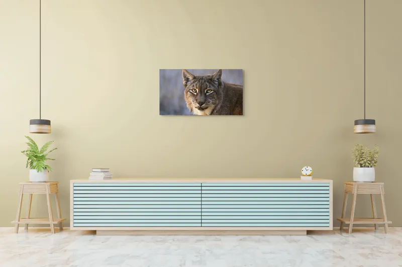 Tablou Canvas, "Privirea ageră a râsului european", 90 x 50 cm – poza 5